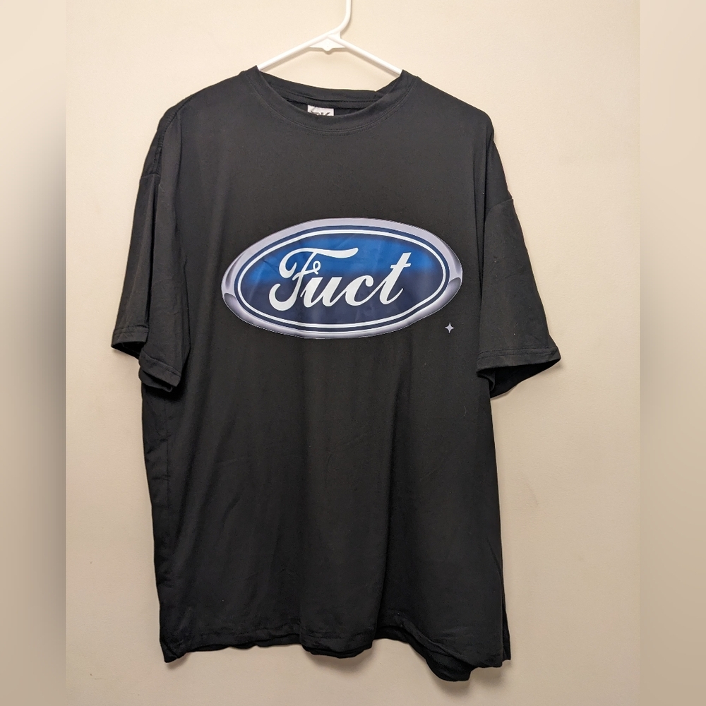 Fuct Black Graphic Soft Tee XL, 2X, 3XL